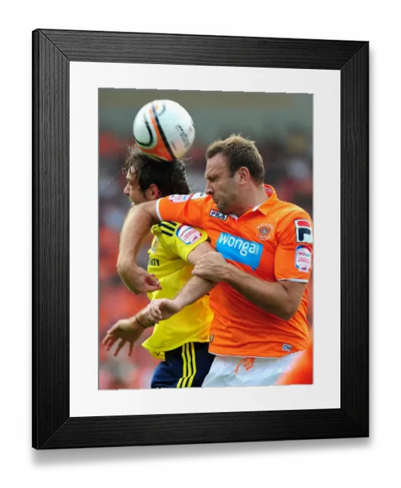 Framed Print : Ian Evatt Wins the Upper Hand: Blackpool vs. Bristol City, League Cup 2011 Framed Print : Ian Evatt Wins the Upper Hand: Blackpool vs. Bristol City, League Cup 2011