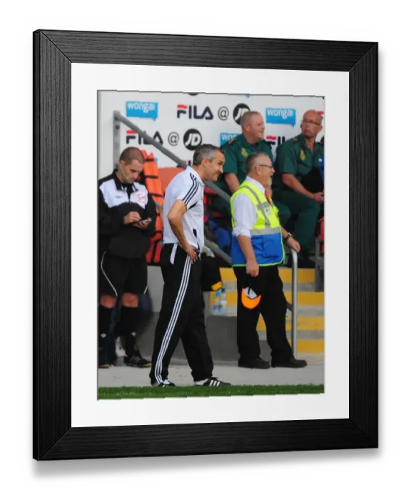 Framed Print : Keith Millen Guides Bristol City in League Cup Showdown at Blackpool, October 2011 Framed Print : Keith Millen Guides Bristol City in League Cup Showdown at Blackpool, October 2011
