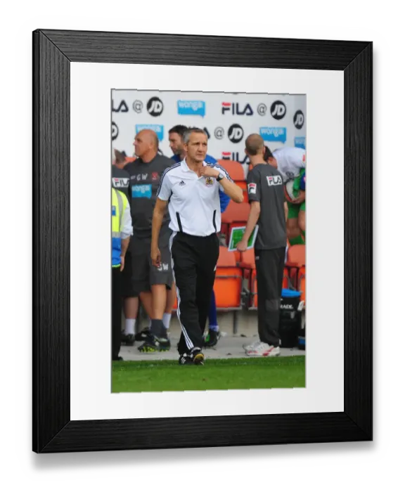 Framed Print : Bristol City's Keith Millen Faces Blackpool in League Cup Clash on October 1, 2011 Framed Print : Bristol City's Keith Millen Faces Blackpool in League Cup Clash on October 1, 2011