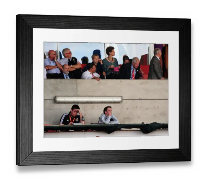 Framed Print : League Cup Clash: Blackpool vs. Bristol City at Bloomfield Road (October 2011) - Editorial Use Only