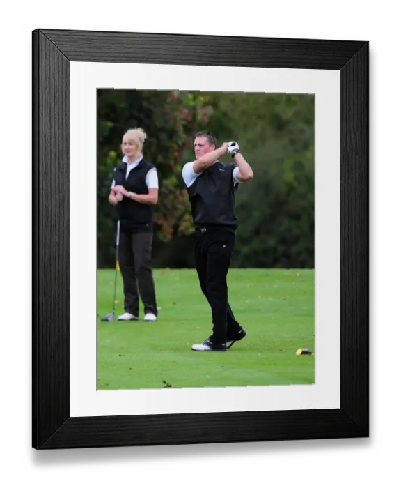 Framed Print : A Swing into Football: Bristol City First Team Golf Day - Season 11-12 Framed Print : A Swing into Football: Bristol City First Team Golf Day - Season 11-12