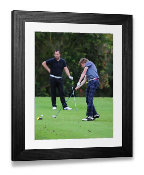Framed Print : A Swing into Football: 11-12 Season - Bristol City Golf Day with the First Team Framed Print : A Swing into Football: 11-12 Season - Bristol City Golf Day with the First Team