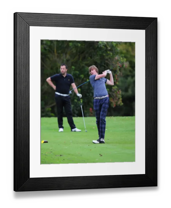 Framed Print : Bristol City Football Club 11-12 Season Golf Day with First Team
