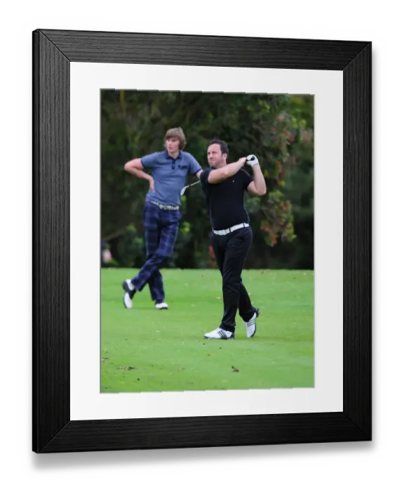 Framed Print : Bristol City Football Club: Season 11-12 Golf Day with the First Team