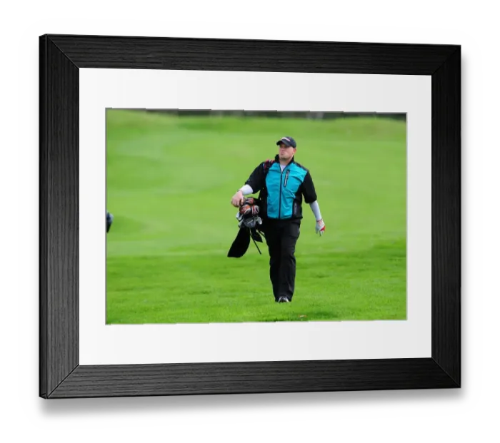 Framed Print : A Swing in Football: Bristol City First Team Golf Day - Season 11-12 Framed Print : A Swing in Football: Bristol City First Team Golf Day - Season 11-12