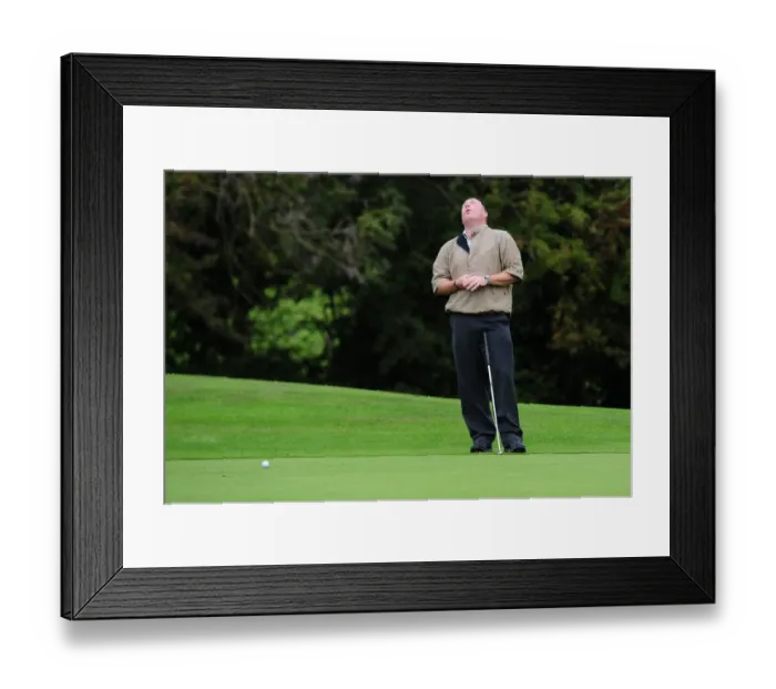 Framed Print : A Swing into Football: Bristol City Golf Day - Season 11-12