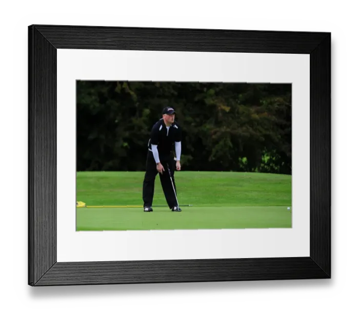 Framed Print : Bristol City Football Club: Golf Day - Season 11-12: A Swing in Football Framed Print : Bristol City Football Club: Golf Day - Season 11-12: A Swing in Football