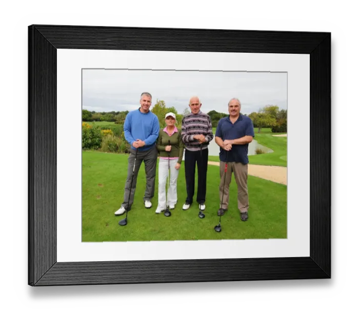 Framed Print : Bristol City Football Club: Season 11-12 Golf Day - A Swing in Football