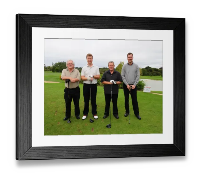 Framed Print : A Swing in Football: Bristol City First Team Golf Day - Season 11-12 Framed Print : A Swing in Football: Bristol City First Team Golf Day - Season 11-12