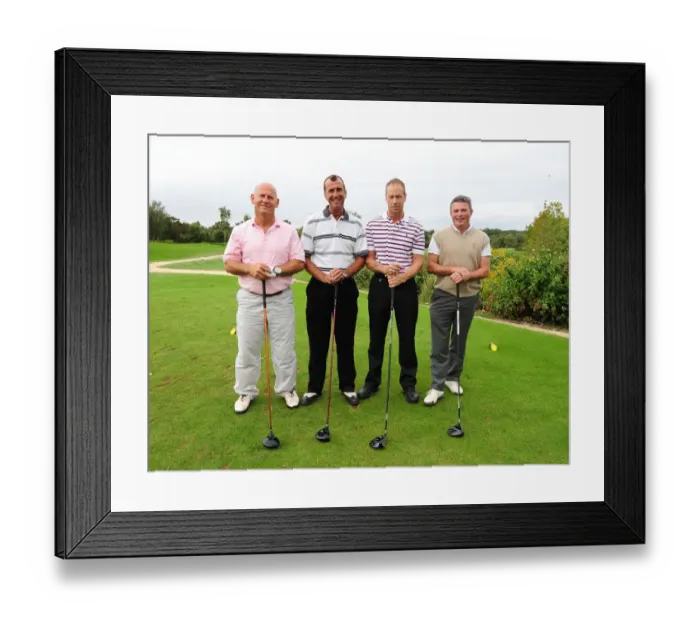 Framed Print : Bristol City Football Club: Season 11-12 Golf Day with the First Team