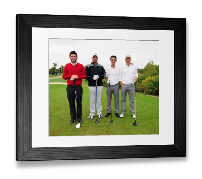 Framed Print : Bristol City First Team Golf Day - Season 11-12