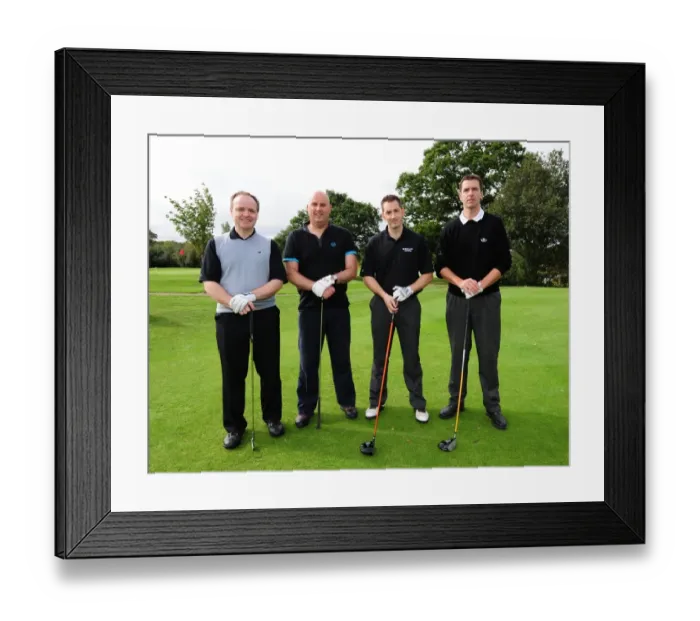 Framed Print : Bristol City Golf Day with the First Team - Season 11-12