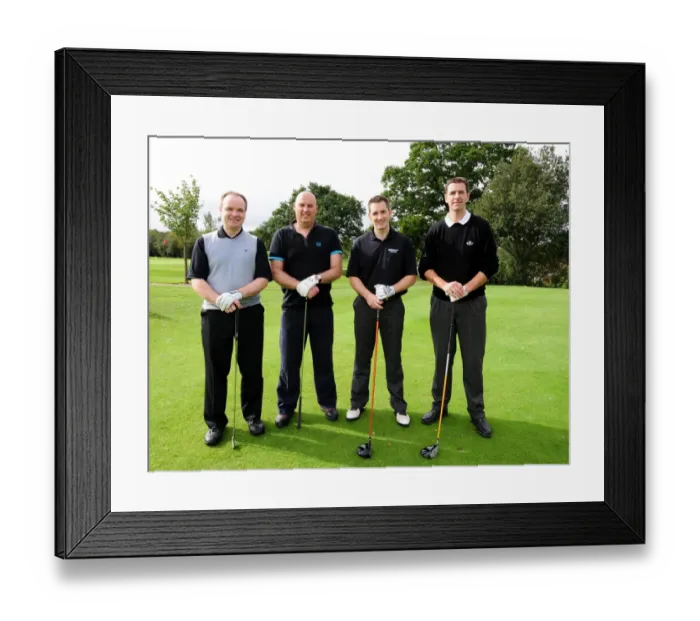 Framed Print : Bristol City Football Club: Golf Day with the First Team - Season 11-12