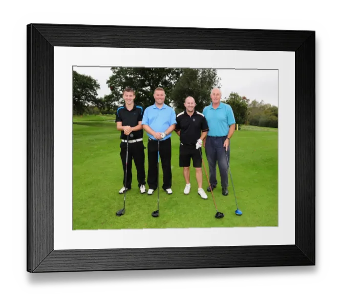 Framed Print : Bristol City Football Club: Golf Day with the First Team - Season 11-12