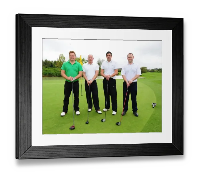 Framed Print : Bristol City Golf Day with the First Team - Season 11-12