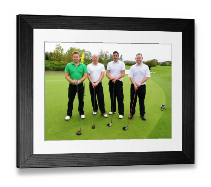 Framed Print : Bristol City Golf Day with the First Team - Season 11-12