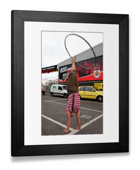 Framed Print : Bristol City vs Peterborough United: A Football Rivalry Unfolds - Season 11-12