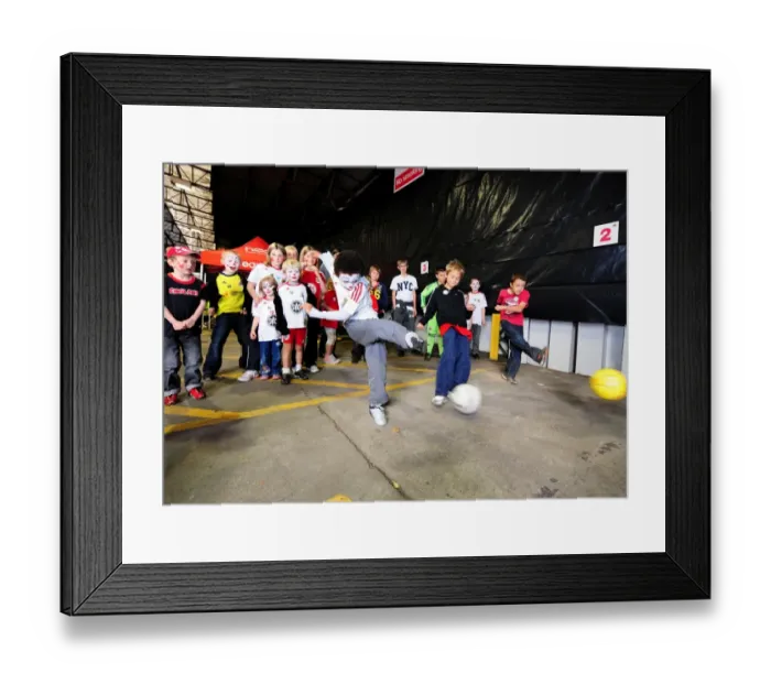 Framed Print : The Intense Rivalry: Bristol City vs Peterborough United - Season 11-12