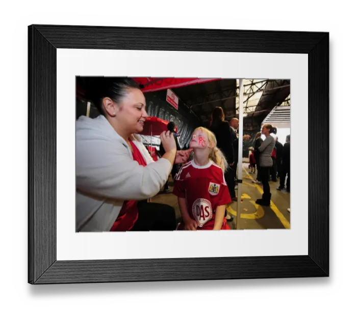 Framed Print : Bristol City vs. Peterborough United: Football Rivalry - Season 11-12