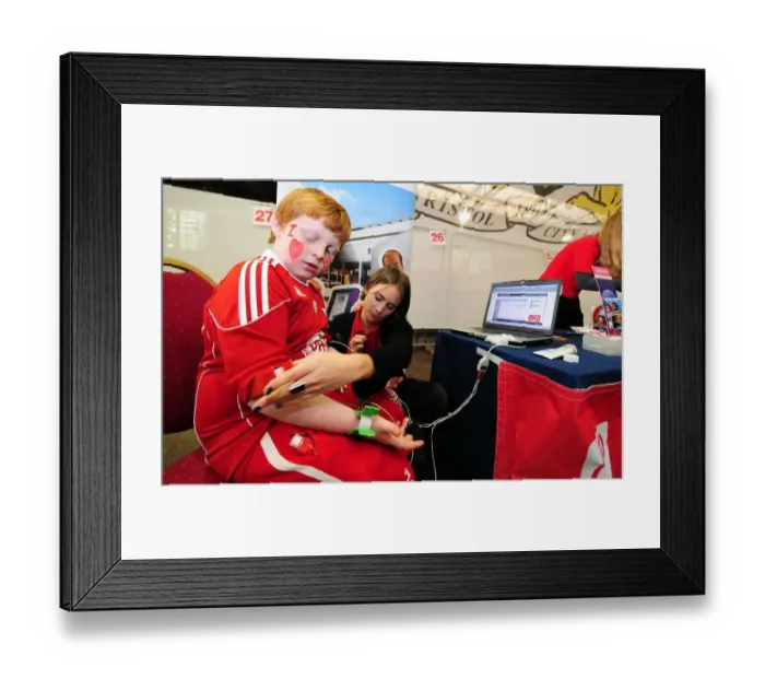Framed Print : Bristol City vs. Peterborough United: A Football Rivalry - Season 11-12