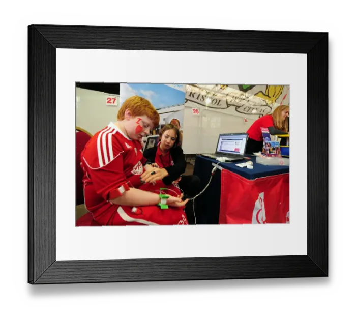 Framed Print : Bristol City vs. Peterborough United: A Football Rivalry Unfolds - Season 11-12