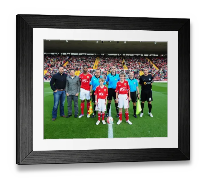 Framed Print : Bristol City vs Peterborough United: A Football Rivalry - Season 11-12