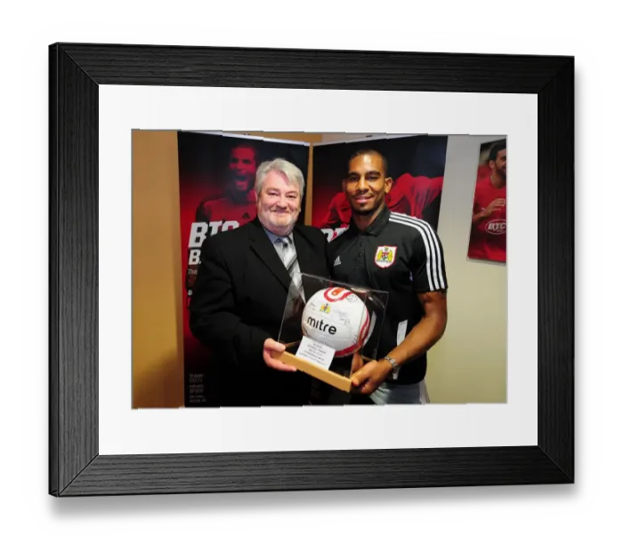 Framed Print : Bristol City vs. Peterborough United: A Football Rivalry - Season 11-12