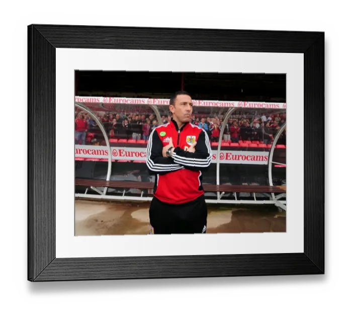 Framed Print : Bristol City v Birmingham City 231011