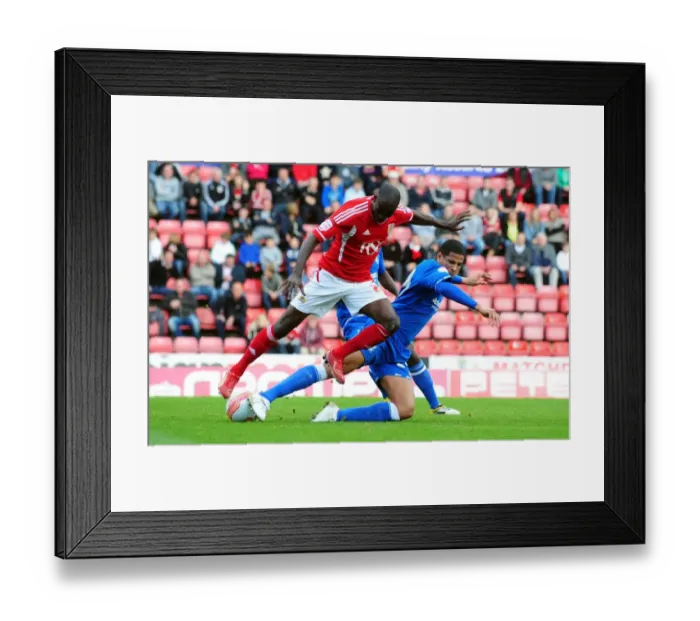 Framed Print : Championship Showdown: Curtis Davies vs. Albert Adomah - Bristol City vs. Birmingham City (October 23, 2011) Framed Print : Championship Showdown: Curtis Davies vs. Albert Adomah - Bristol City vs. Birmingham City (October 23, 2011)