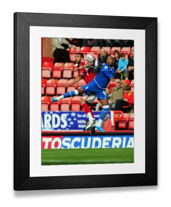 Framed Print : Championship Showdown: Liam Fontaine vs Marlon King - A Battle for Supremacy at Ashton Gate Stadium (October 23, 2011) Framed Print : Championship Showdown: Liam Fontaine vs Marlon King - A Battle for Supremacy at Ashton Gate Stadium (October 23, 2011)