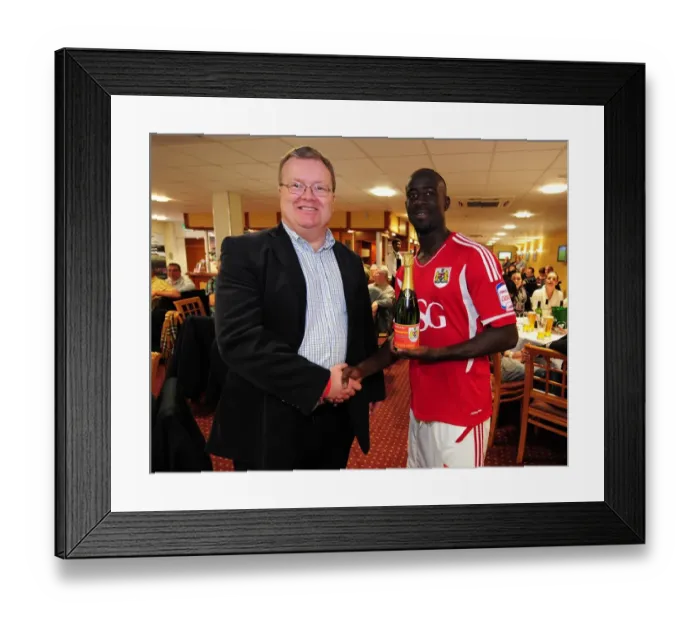 Framed Print : Bristol City vs Birmingham City: Clash of the Seasons (2011-2012)