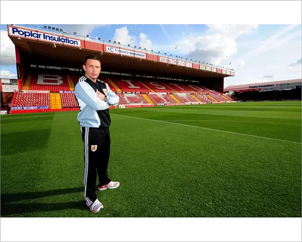 Derek McInnes: Newly Crowned Champion Manager of Bristol City at Ashton Gate Stadium (Championship, 2011)