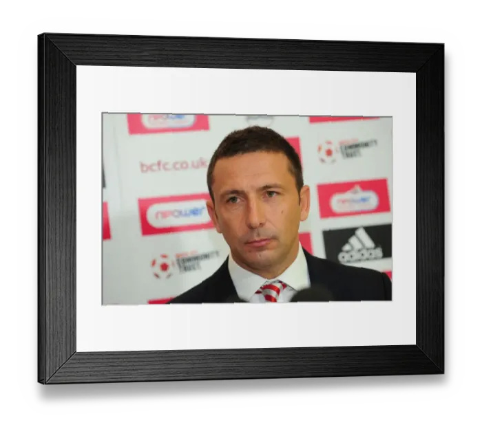 Framed Print : Championship Showdown: McInnes at Ashton Gate (October 2011) - Bristol City vs Unnamed Opponent Framed Print : Championship Showdown: McInnes at Ashton Gate (October 2011) - Bristol City vs Unnamed Opponent