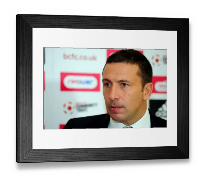 Framed Print : Championship Showdown: Derek McInnes Unbeaten Run at Ashton Gate Stadium (October 2010 - November 2011) - Bristol City FC