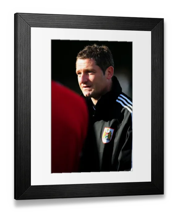 Framed Print : Championship Showdown: McInnes vs. Bristol City at Ashton Gate Stadium - October 2011 - Football Rivalry in the Championship Framed Print : Championship Showdown: McInnes vs. Bristol City at Ashton Gate Stadium - October 2011 - Football Rivalry in the Championship