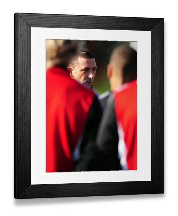 Framed Print : Derek McInnes Kicks Off Bristol City Manager tenure at Ashton Gate Stadium (October 2011) Framed Print : Derek McInnes Kicks Off Bristol City Manager tenure at Ashton Gate Stadium (October 2011)