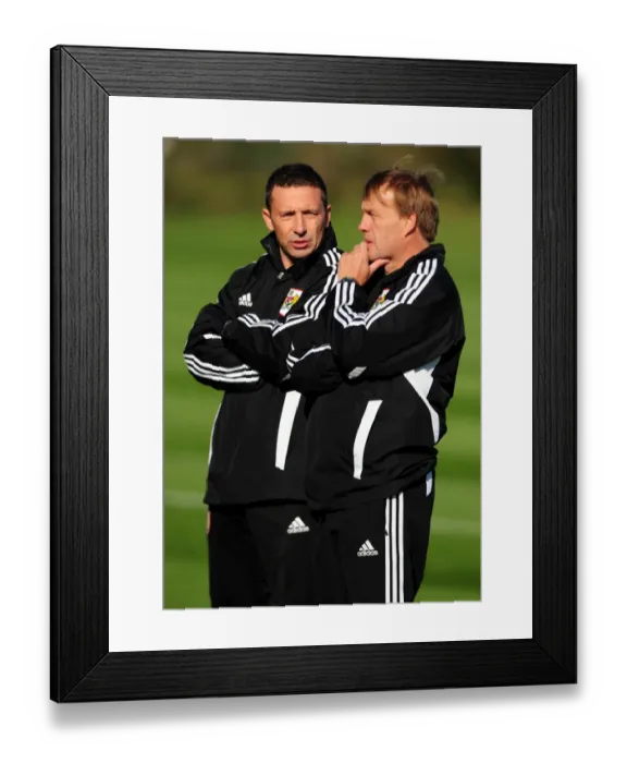 Framed Print : Derek McInnes Begins Tenure as Bristol City Manager at Ashton Gate Stadium (October 2011) Framed Print : Derek McInnes Begins Tenure as Bristol City Manager at Ashton Gate Stadium (October 2011)