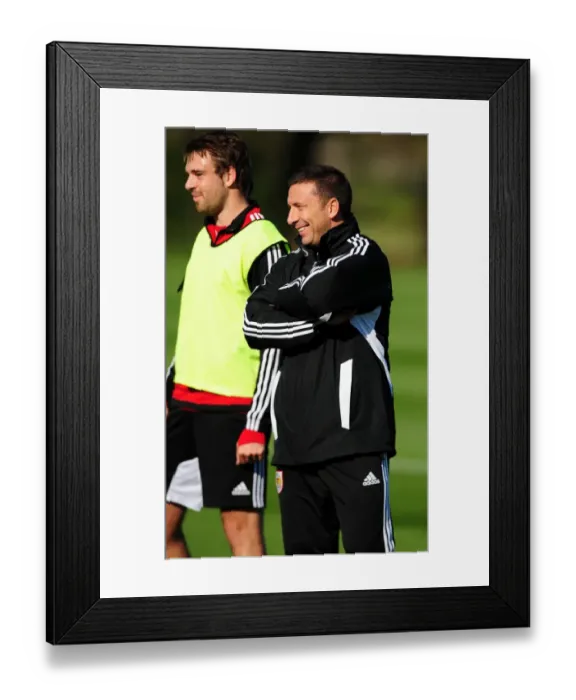 Framed Print : Championship Showdown: McInnes vs. Bristol City at Ashton Gate Stadium - October 2011