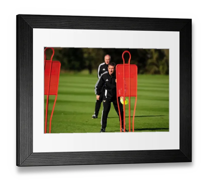 Framed Print : Tony Docherty Begins Training as New Assistant Manager at Bristol City FC in Championship (October 2011, Ashton Gate Stadium) Framed Print : Tony Docherty Begins Training as New Assistant Manager at Bristol City FC in Championship (October 2011, Ashton Gate Stadium)