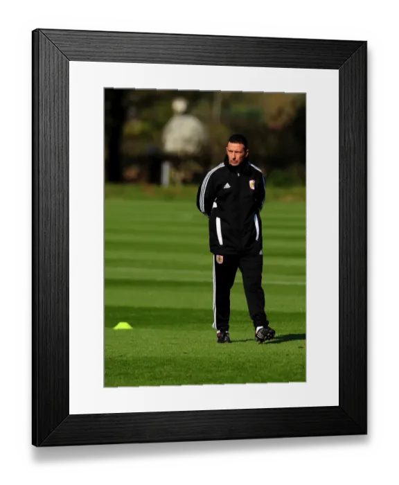 Framed Print : Championship Showdown: McInnes vs. Bristol City at Ashton Gate Stadium (October 2011)