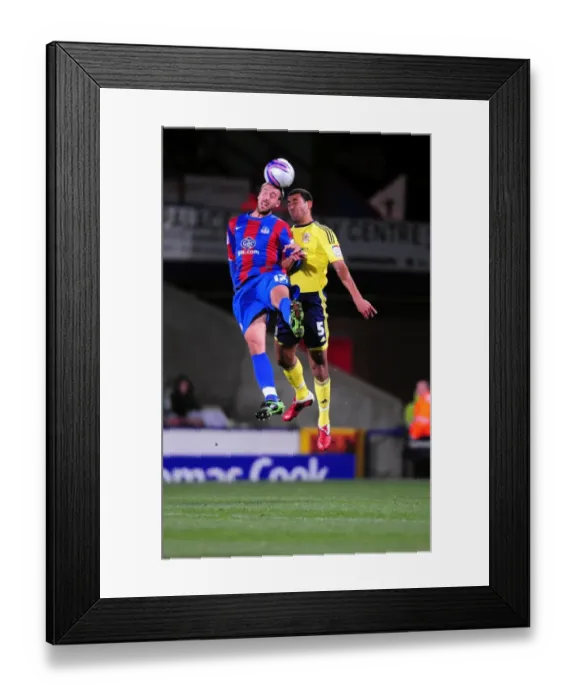 Framed Print : Championship Showdown: Crystal Palace vs. Bristol City at Selhurst Park (15 / 10 / 2011)