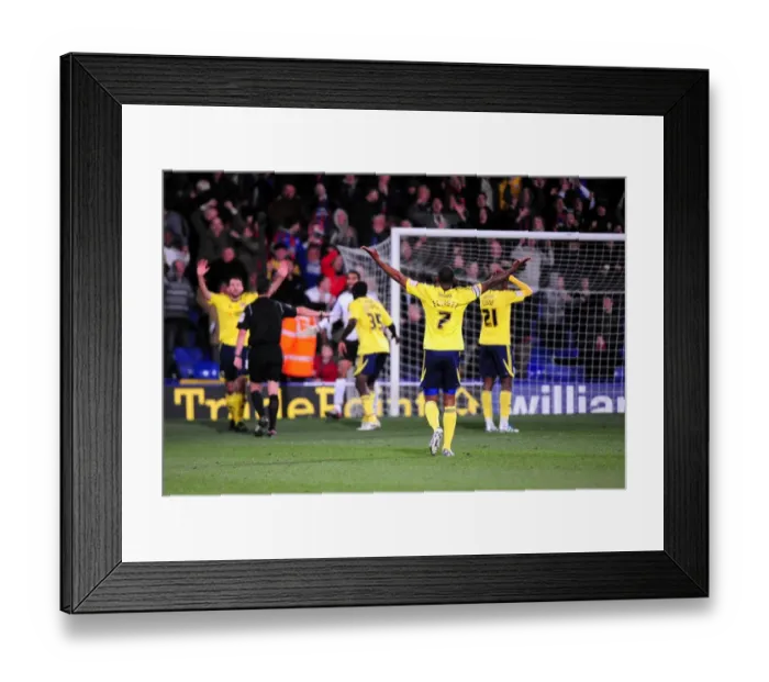 Framed Print : Bristol City's Disbelief: Penalty Decision Costs Them a Point Against Crystal Palace in Championship Match, 15th October 2011 Framed Print : Bristol City's Disbelief: Penalty Decision Costs Them a Point Against Crystal Palace in Championship Match, 15th October 2011