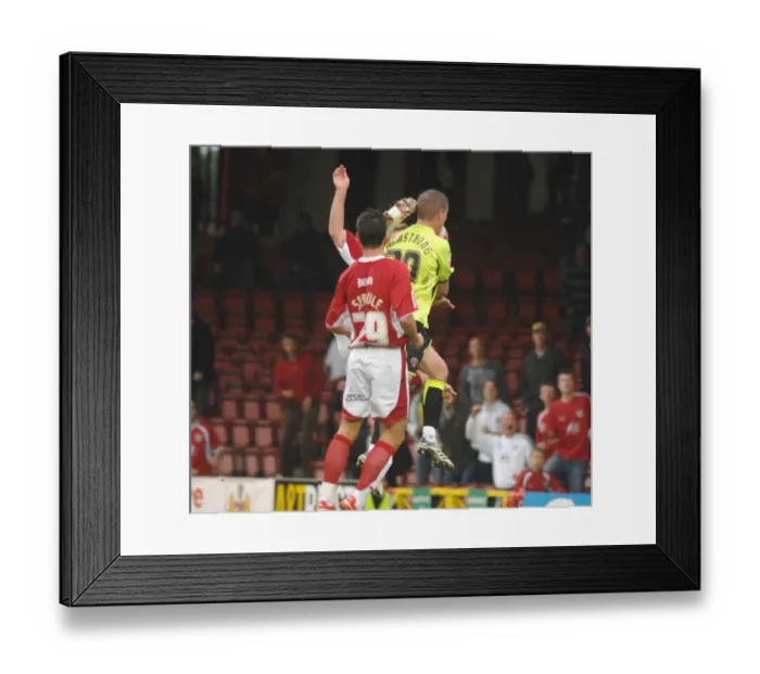 Framed Print : David Noble's Thrilling Goal: A Moment to Remember in Bristol City vs Sheffield United Framed Print : David Noble's Thrilling Goal: A Moment to Remember in Bristol City vs Sheffield United