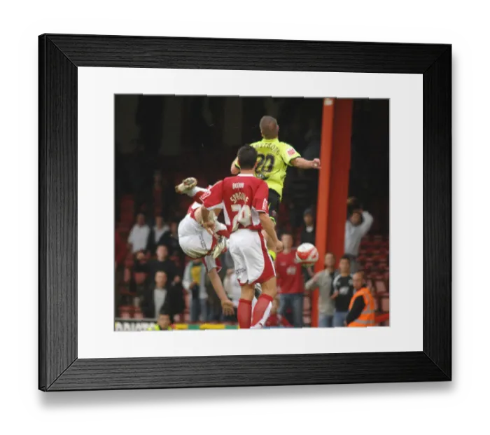 Framed Print : David Noble's Epic Goal: Bristol City vs Sheffield United Framed Print : David Noble's Epic Goal: Bristol City vs Sheffield United