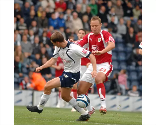 Lee Trundle beats billy Jones to the