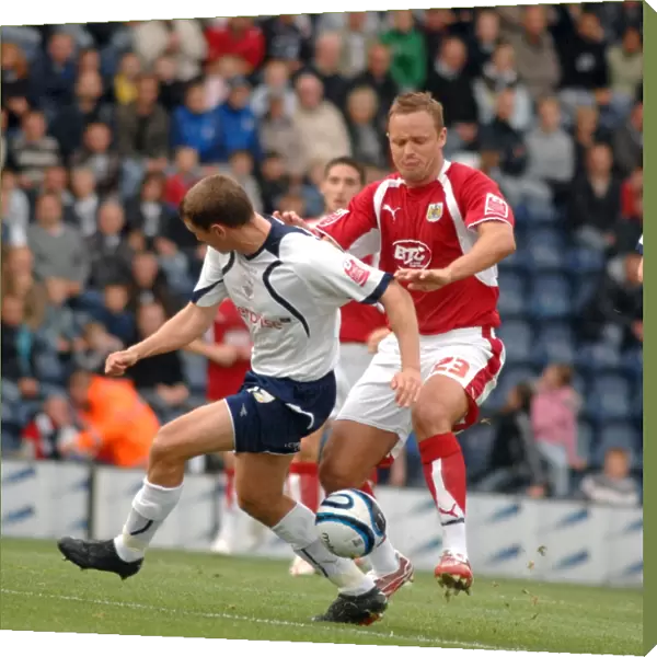 Lee Trundle beats billy Jones to the