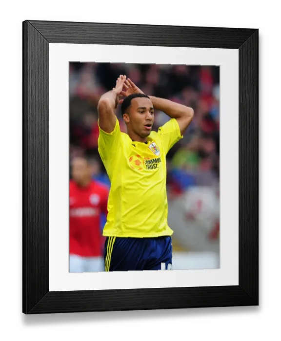 Framed Print : Barnsley v Bristol City 291011