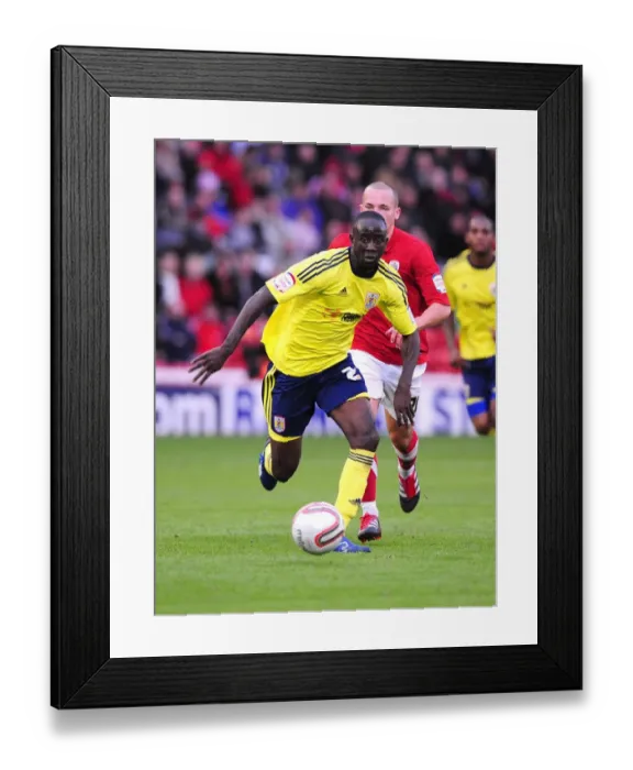 Framed Print : Albert Adomah of Bristol City in Championship Match against Barnsley, October 2011 - Editorial Use Only Framed Print : Albert Adomah of Bristol City in Championship Match against Barnsley, October 2011 - Editorial Use Only