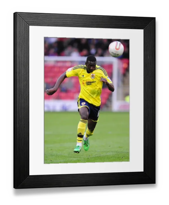 Framed Print : Barnsley vs. Bristol City: Yannick Bolasie in Championship Action at Oakwell Stadium (October 29, 2011) Framed Print : Barnsley vs. Bristol City: Yannick Bolasie in Championship Action at Oakwell Stadium (October 29, 2011)