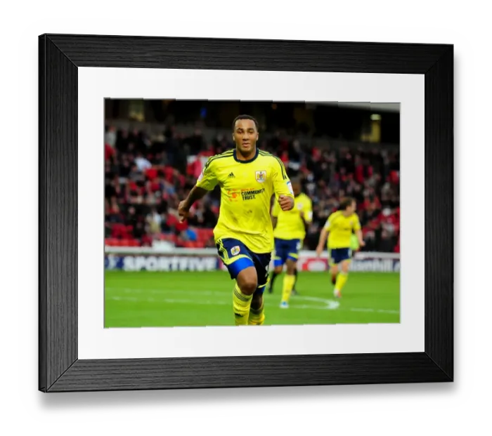 Framed Print : Nicky Maynard's Game-Winning Goal: Barnsley vs. Bristol City, Championship 2011 Framed Print : Nicky Maynard's Game-Winning Goal: Barnsley vs. Bristol City, Championship 2011